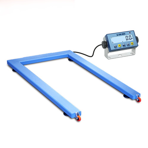 Balance industrielle Ademi Pesage avec châssis en U et écran digital pour pesage précis.