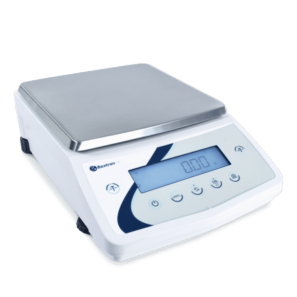 Balance électronique Baxtran avec écran digital, idéale pour pesage précis.
