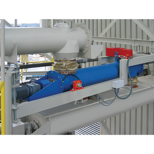 Solution industrielle de pesage Ademi Pesage avec capteur, tuyauterie et moteur électrique.