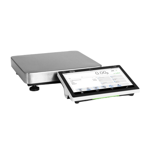 Balance électronique Ademi Pesage avec écran tactile, précision et modernité.