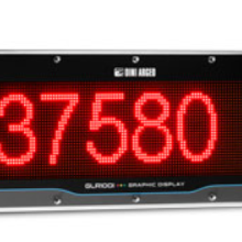 RÉPÉTITEUR DE POIDS ALPHANUMÉRIQUE « GLR100I » EN ACIER INOX ET PROTECTION IP68