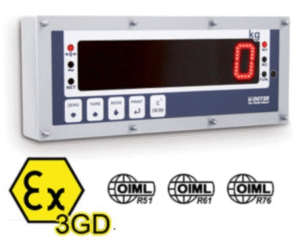 DGT603GD « GOLIAH » INDICATEUR / REPETITEUR DE POIDS ATEX POUR ZONES 2 & 22
