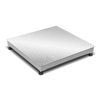 « ESI » PLATEFORME INOX 600×600 mm A 4 CAPTEURS