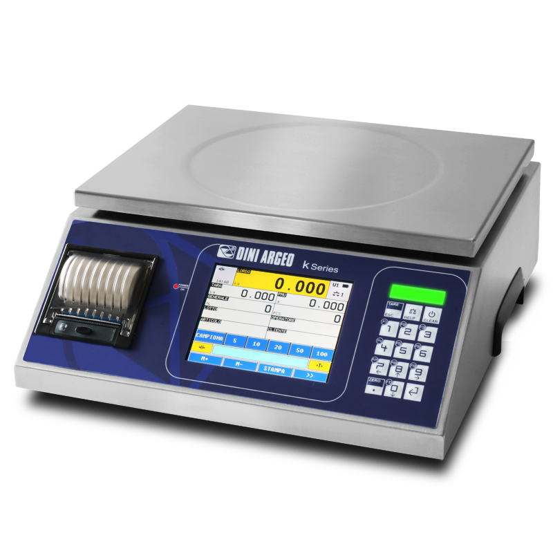 Balances électroniques en acier INOX avec écran tactile série « KST »